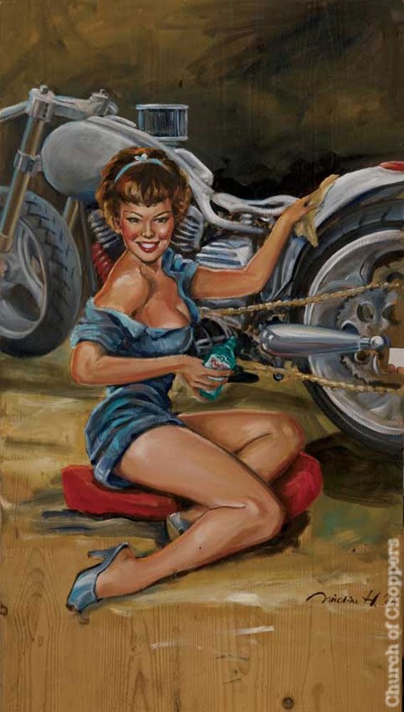 Motorcycle pinup nude, brandi edwards reality king galleries